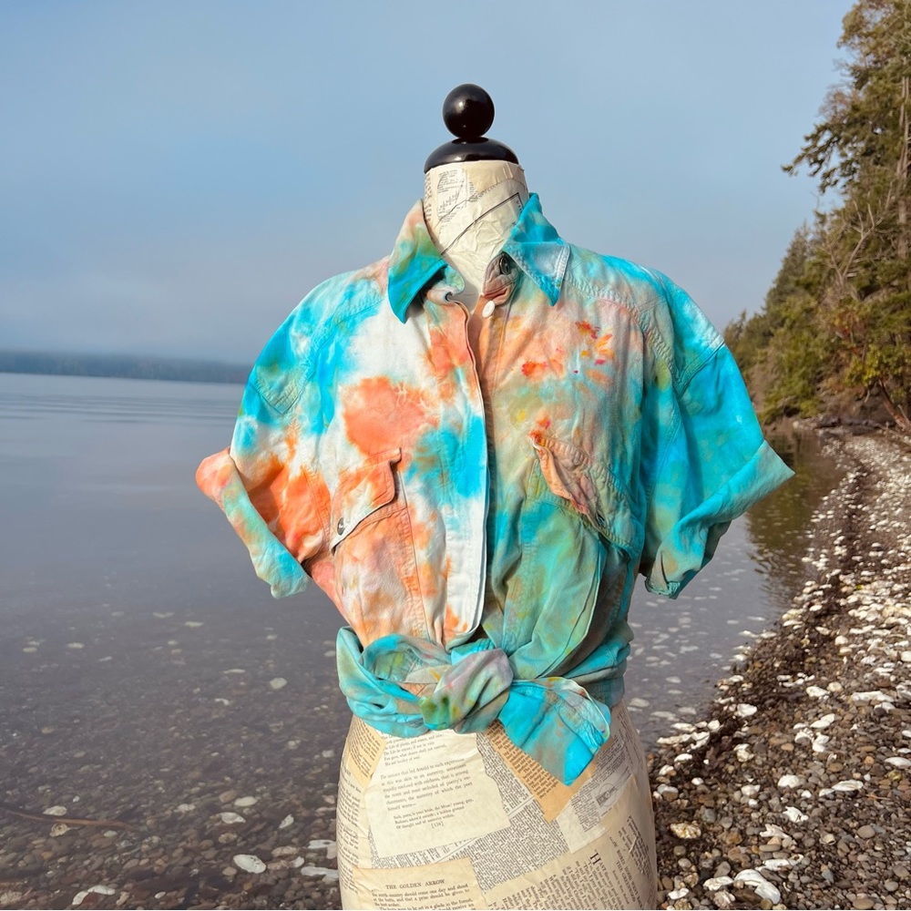 Hand Dyed Chore Top